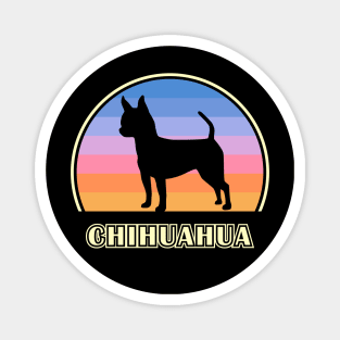 Chihuahua Vintage Sunset Dog Magnet